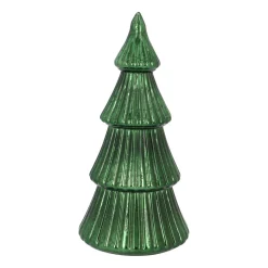 Sfeervolle Diepgroene Led-kerstboom Met Laagjes