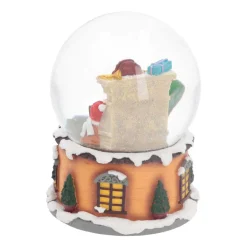 Sneeuwbol | Kerstman In Zijn Stoel | 14 Cm