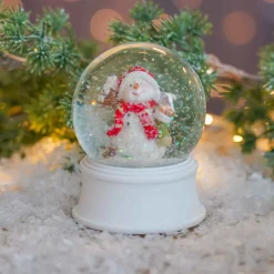 Sneeuwbol Met Sneeuwpop | ⌀6cm | 9cm Hoog