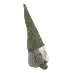 Staande Gnoom | Groen | Stof | 42 Cm