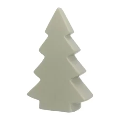 Staande Porseleinen Kerstboom | 20 Cm | Mat Groen
