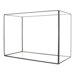 Tijdloze Glazen Decoratiebak Met Metaal