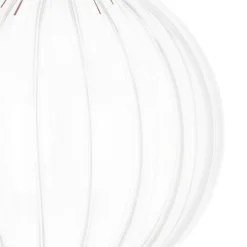 Transparante Kerstbal Met Lijnen