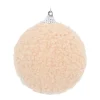 Warme Beige Teddy Kerstbal