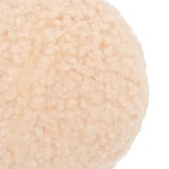 Warme Beige Teddy Kerstbal