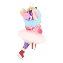 Winterse Konijn Met Schaatsen Kersthanger