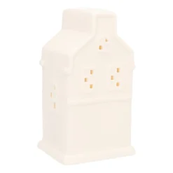 Wit Grachtenpandje Met Warm LED-licht