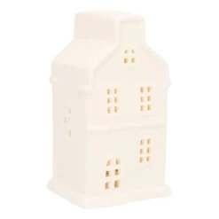 Wit Grachtenpandje Met Warm LED-licht