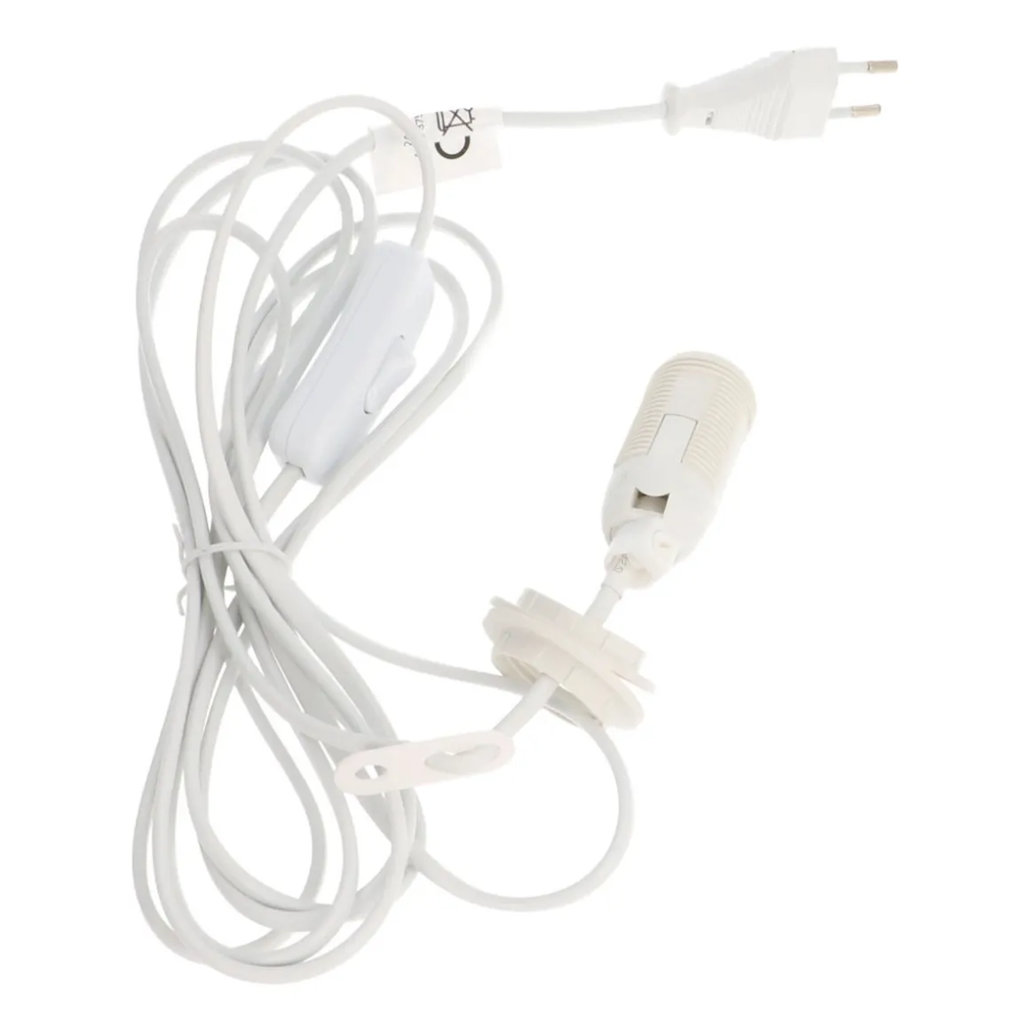 Wit Lichtsnoer 3,5 M | E14 Fitting | Voor Papieren Ster