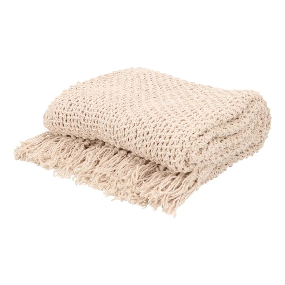 Wollen Deken | Zand | 130x170 Cm