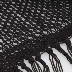 Wollen Deken | Zwart | 130x170 Cm