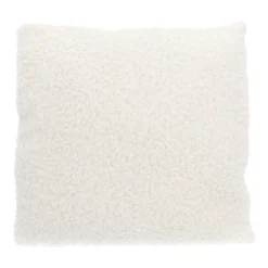Zacht Wit Teddy Sierkussen