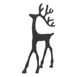 Zwart Rendier Met Sierlijk Gewei