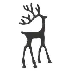 Zwart Rendier Met Sierlijk Gewei